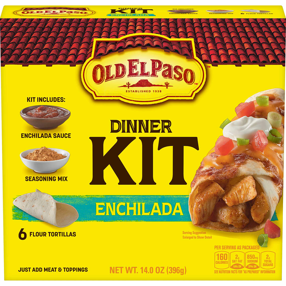 Enchilada Dinner Kit Mexican Dishes Old El Paso